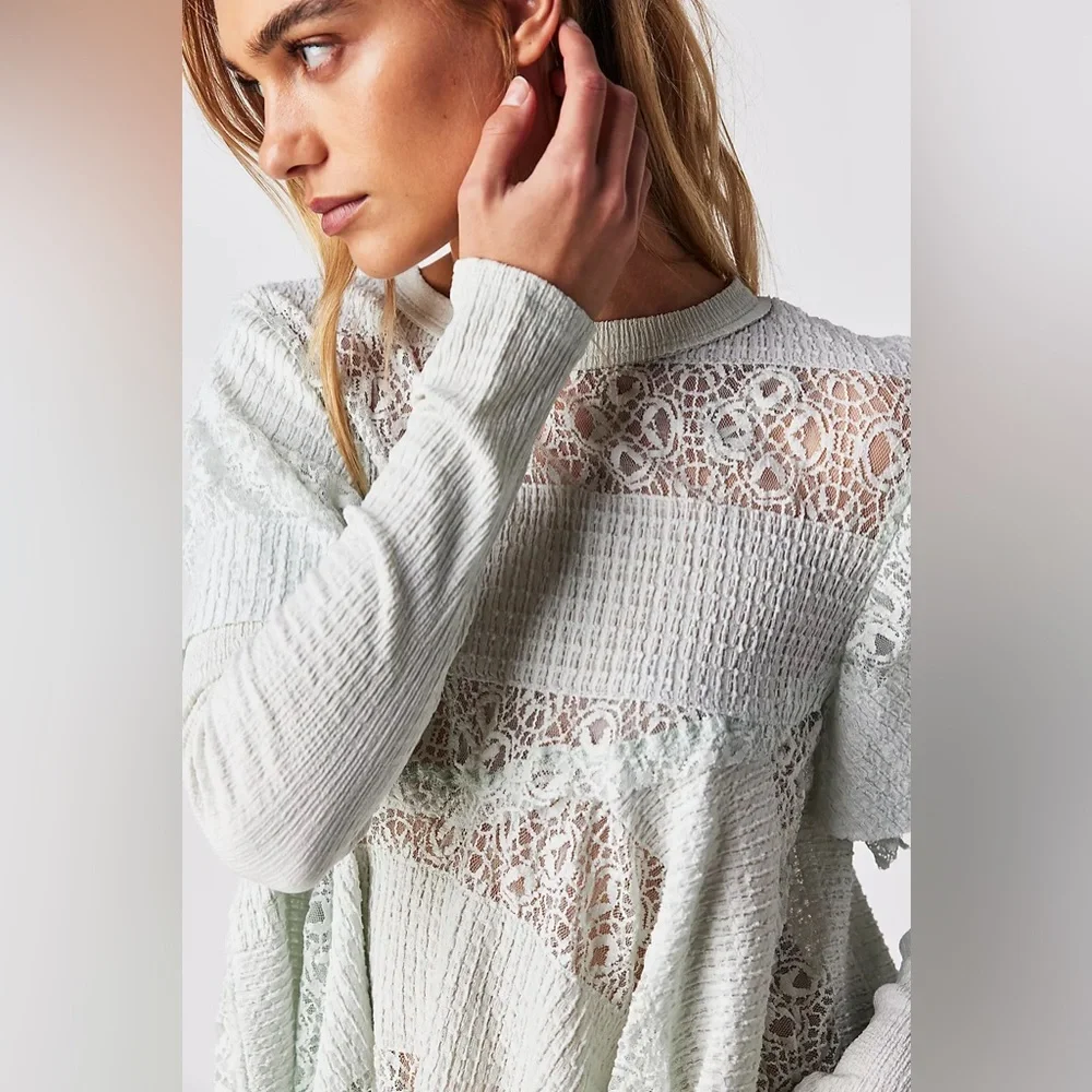 Free People Snowfall Tunic NEW